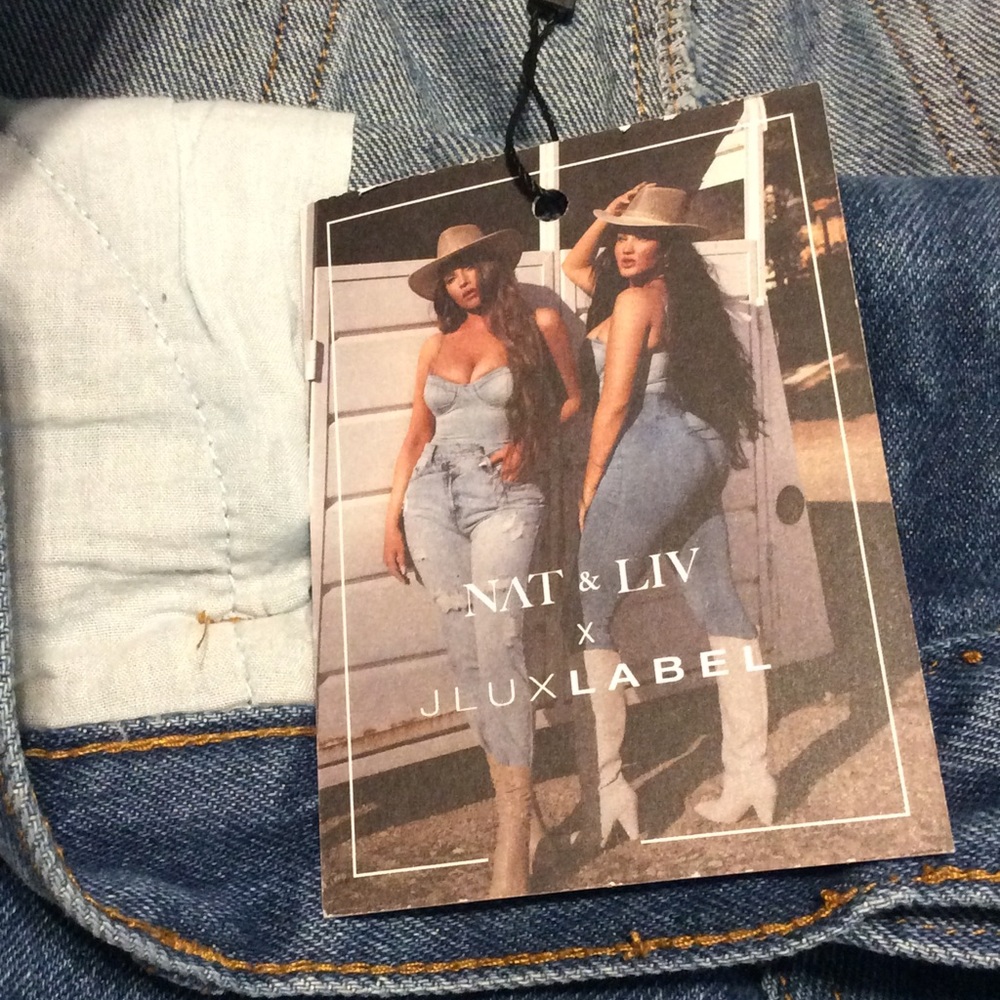 New J Lux high waist jeans
